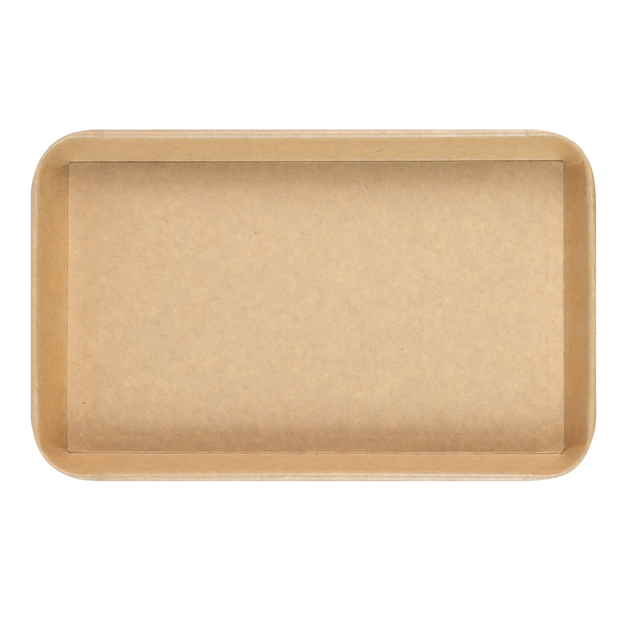 Matsuri Vision 20 oz Rectangle Kraft Paper Sushi Container - 9 1/2" x 6" x 1" - 50 count box