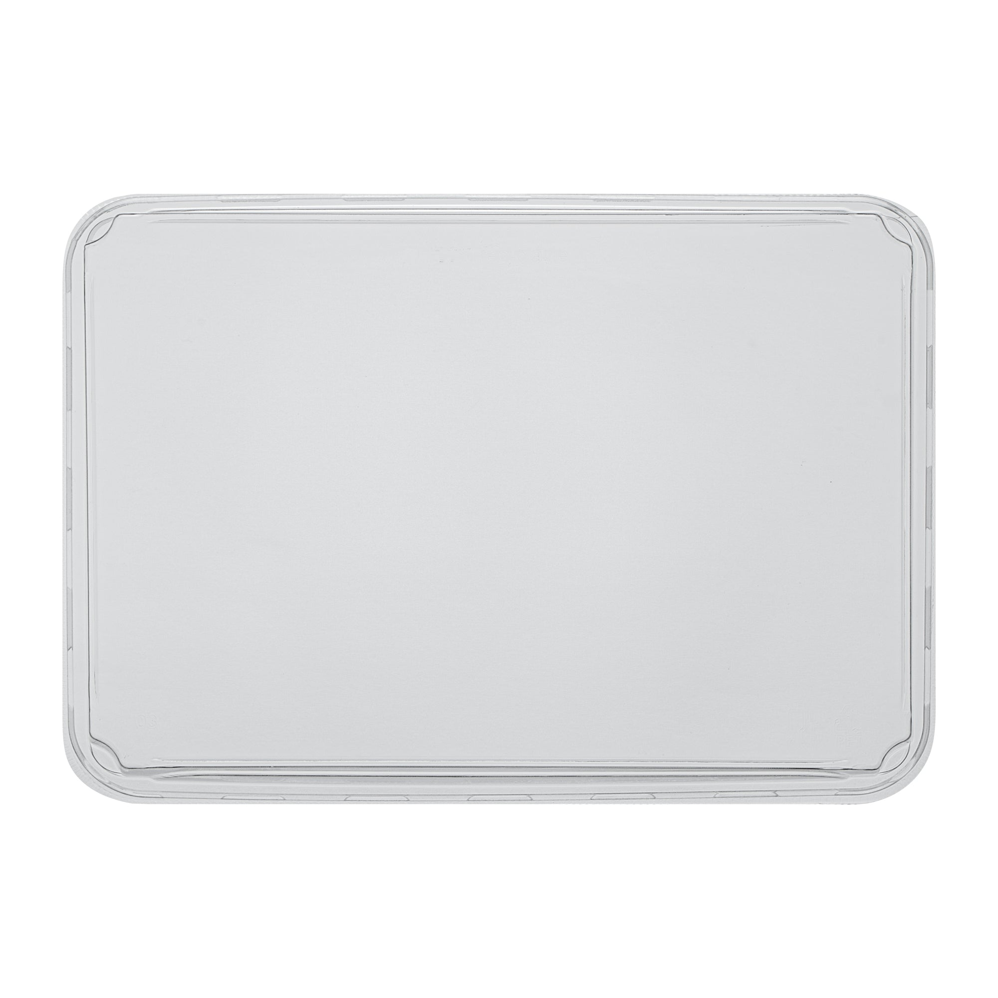 Matsuri Vision Clear PET Plastic Lid - Fits 23 oz Sushi Container, Anti-Fog - 100 count box