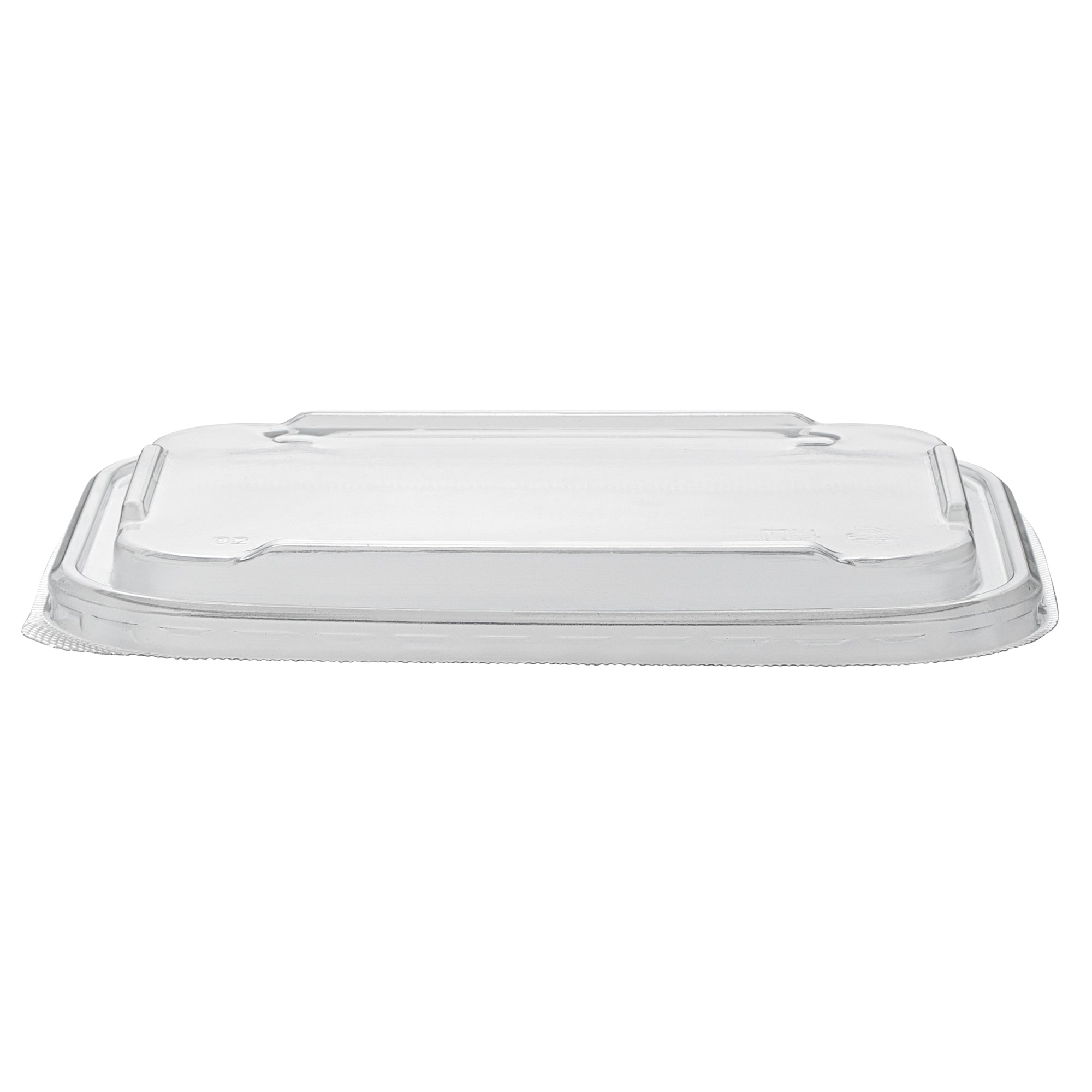 Matsuri Vision Clear PP Plastic Lid - Fits 17, 22, 26 and 34 oz Sushi Containers, Anti-Fog - 50 count box