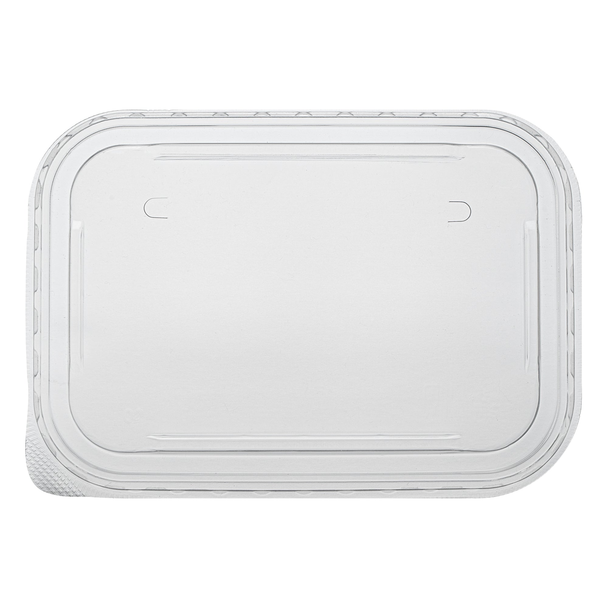 Matsuri Vision Clear PP Plastic Lid - Fits 17, 22, 26 and 34 oz Sushi Containers, Anti-Fog - 100 count box