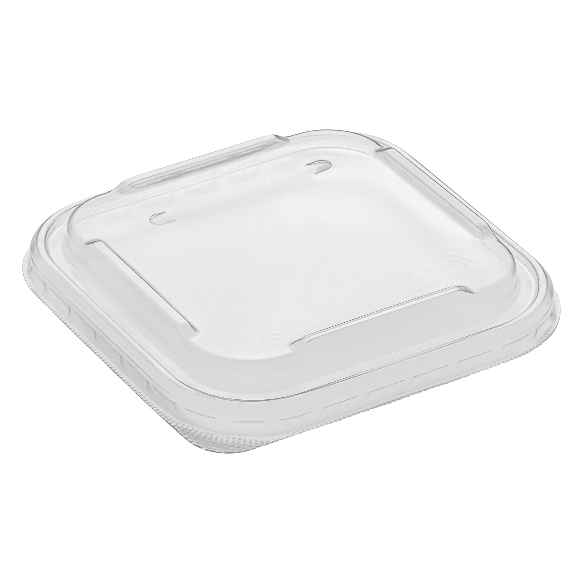 Matsuri Vision Clear PP Plastic Lid - Fits 17 and 22 oz Sushi Containers, Anti-Fog - 50 count box
