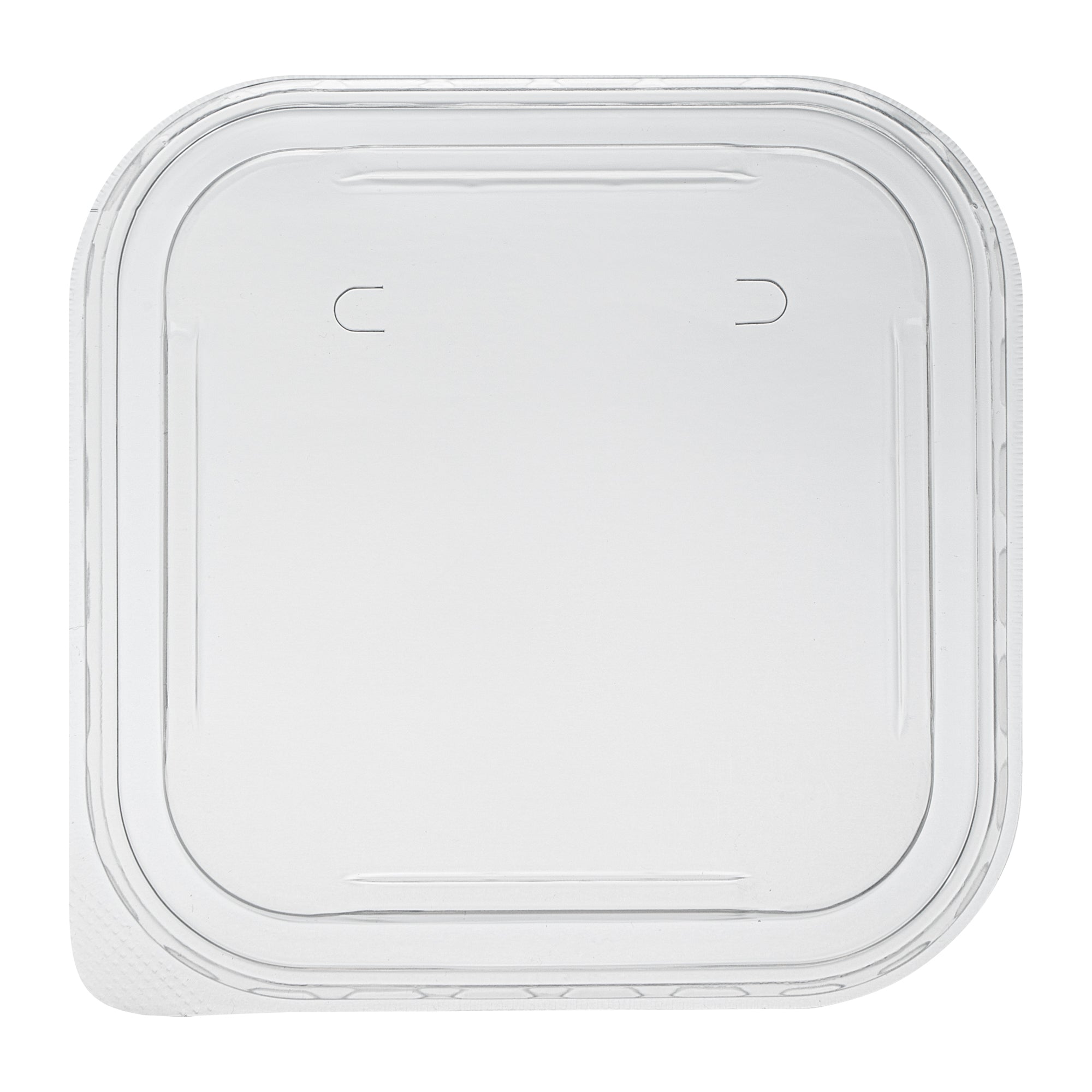 Matsuri Vision Clear PP Plastic Lid - Fits 17 and 22 oz Sushi Containers, Anti-Fog - 50 count box