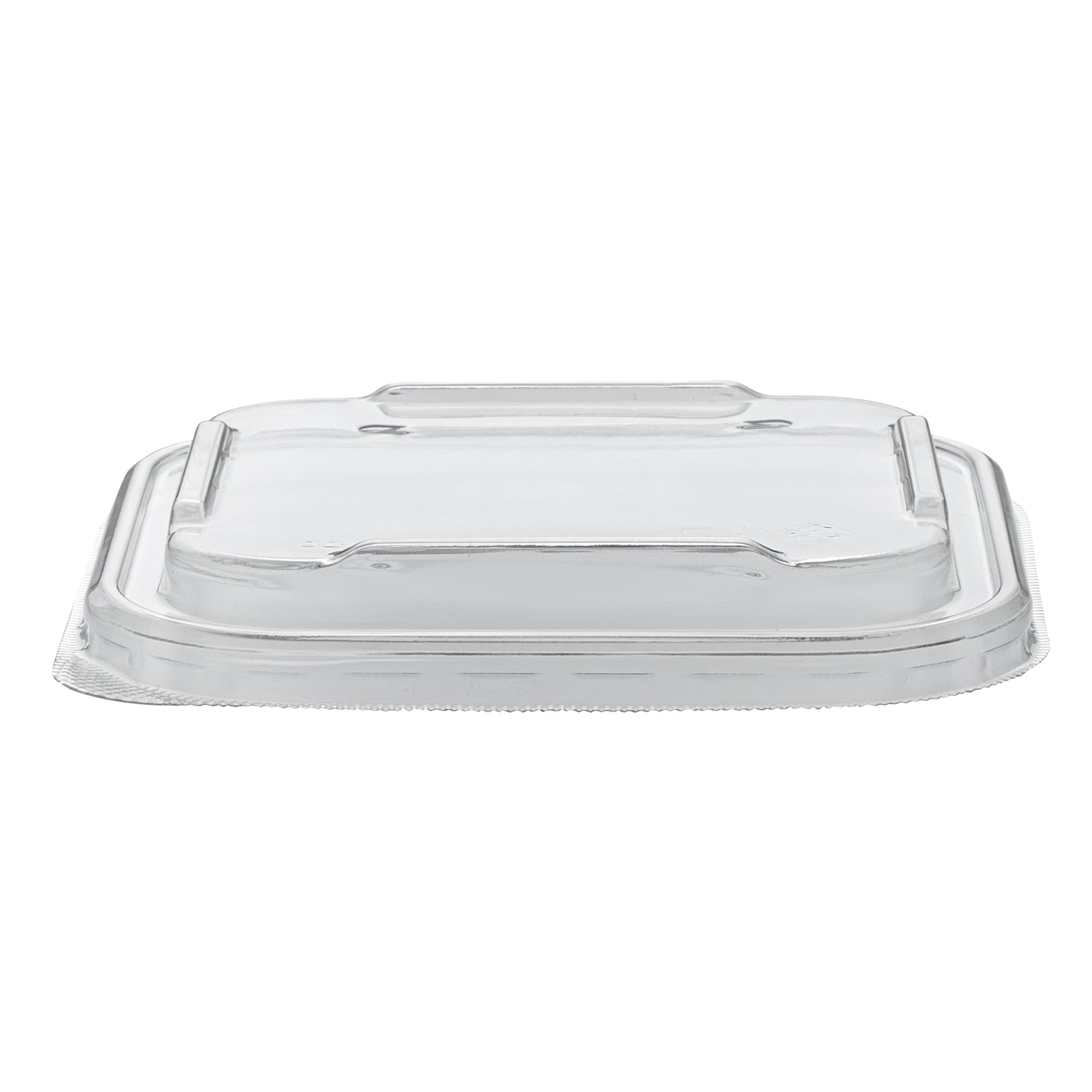 Matsuri Vision Clear PP Plastic Lid - Fits 17 and 22 oz Sushi Containers, Anti-Fog - 100 count box