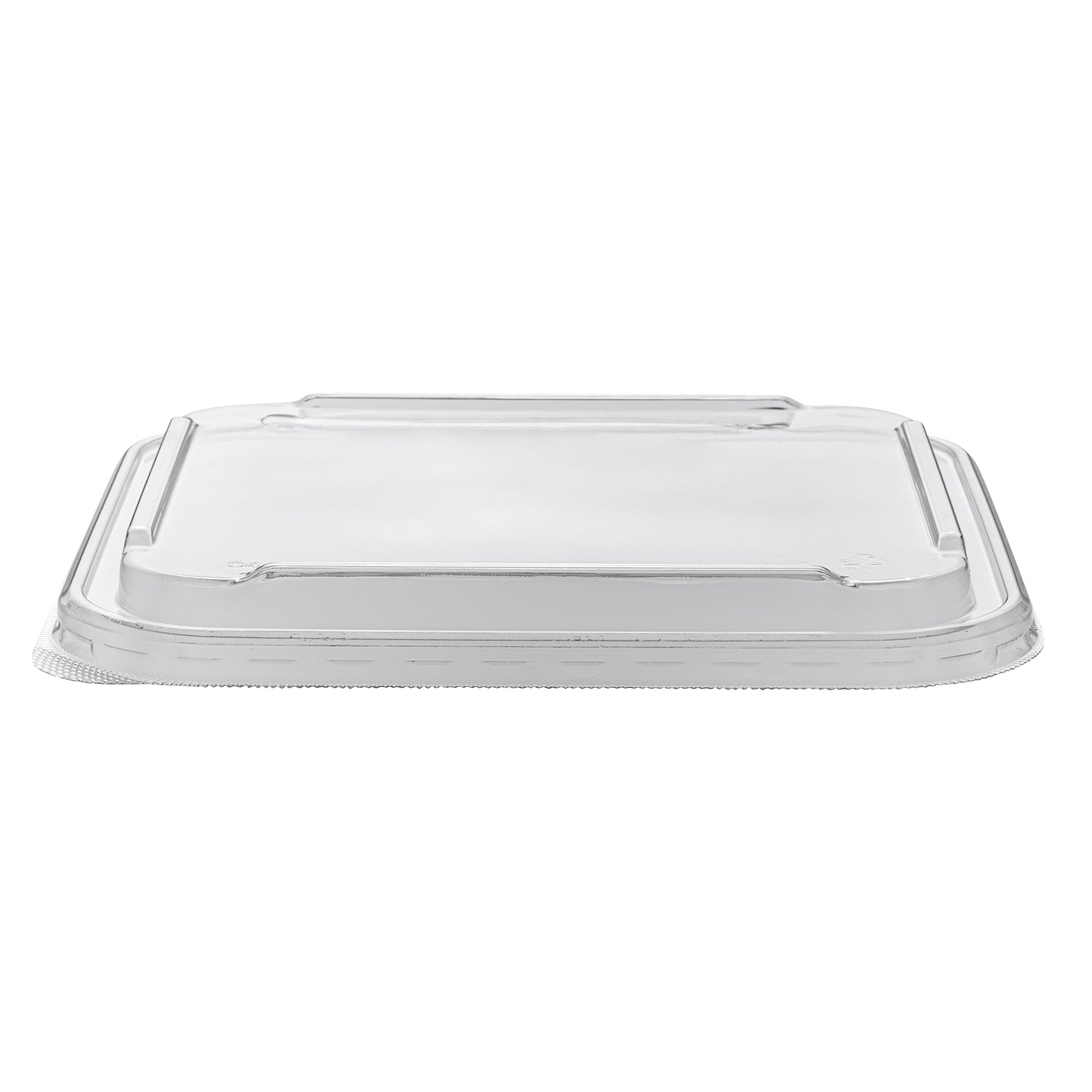 Matsuri Vision Clear PP Plastic Lid - Fits 34 and 45 oz Sushi Containers, Anti-Fog - 100 count box