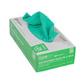Clean Tek Professional Green Microfiber Rags In A Box - 11 3/4" x 11 3/4" - 250 count box