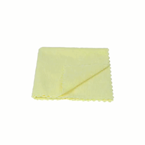 Clean Tek Professional Yellow Microfiber Rags In A Box - 11 3/4" x 11 3/4" - 250 count box