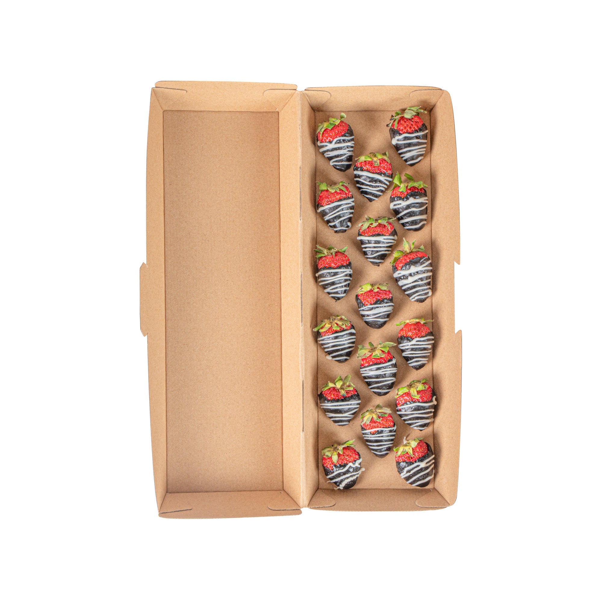 Bio Tek Rectangle Kraft Paper Corrugated Clamshell Container - 11 1/4" x 3 1/2" x 2 3/4" - 100 count box