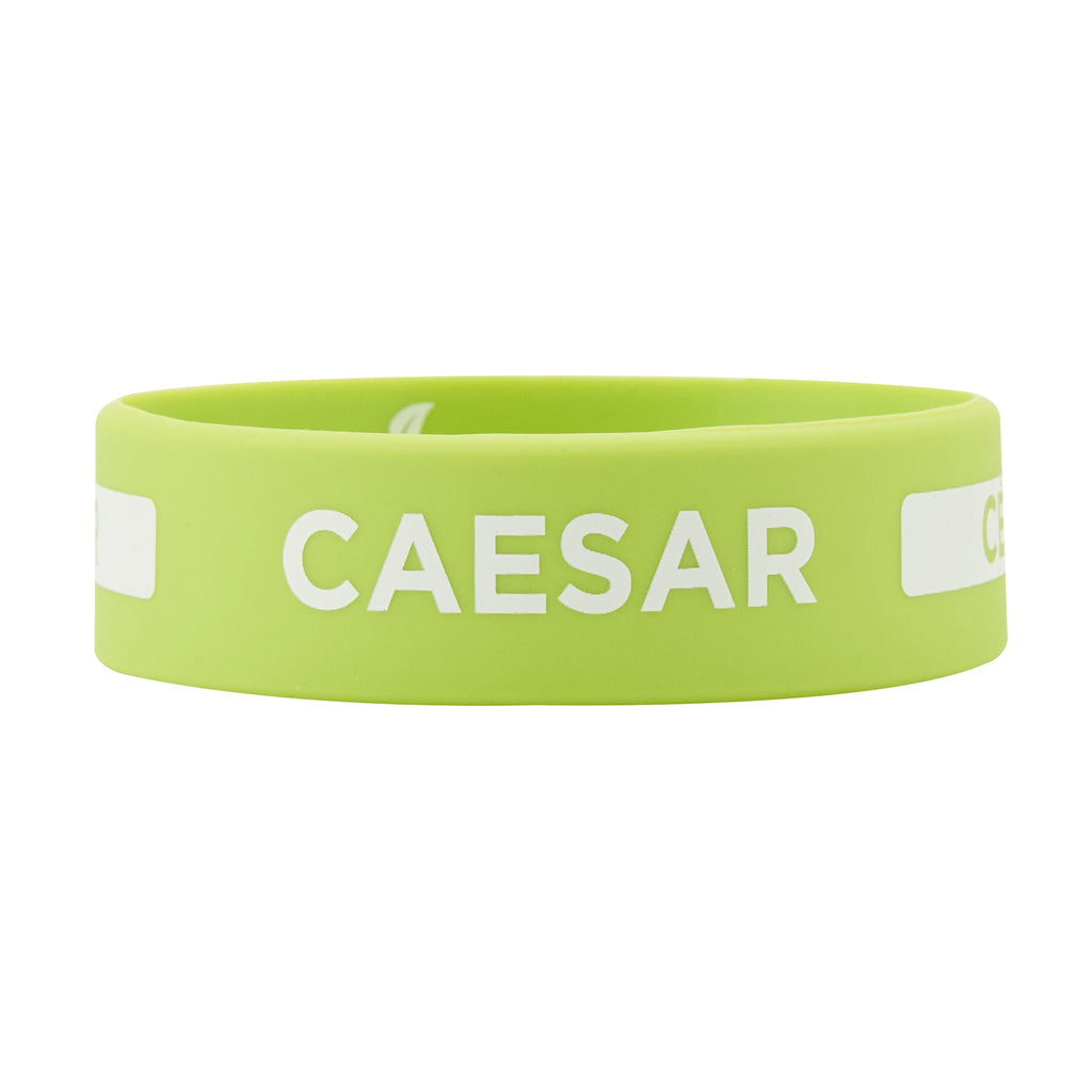 First In First Out Green Silicone Caesar Label Band - Fits 16, 20 and 24 oz Squeeze Bottles - 10 count box