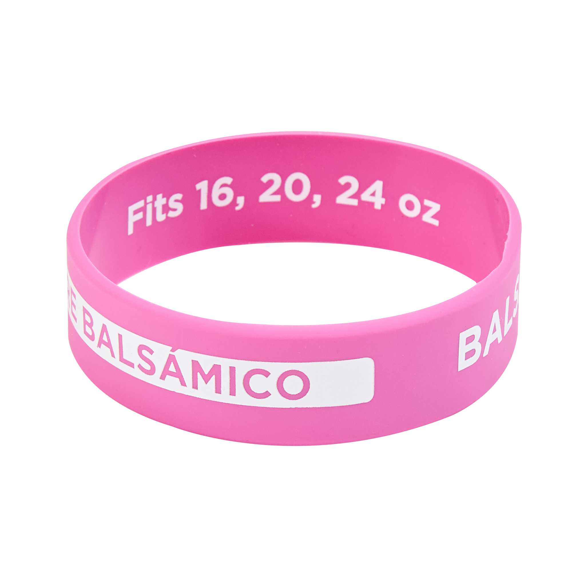 First In First Out Purple Silicone Balsamic Vinegar Label Band - Fits 16, 20 and 24 oz Squeeze Bottles - 1 count box