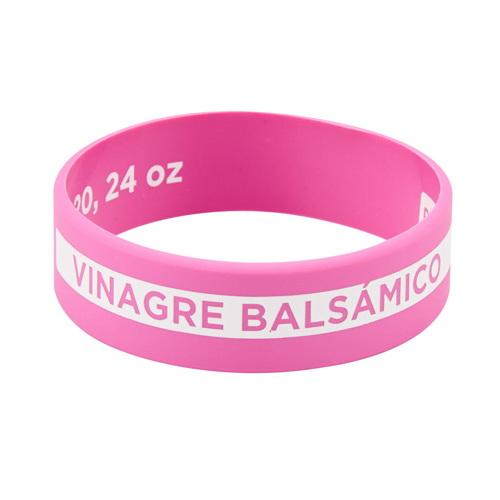 First In First Out Purple Silicone Balsamic Vinegar Label Band - Fits 16, 20 and 24 oz Squeeze Bottles - 10 count box