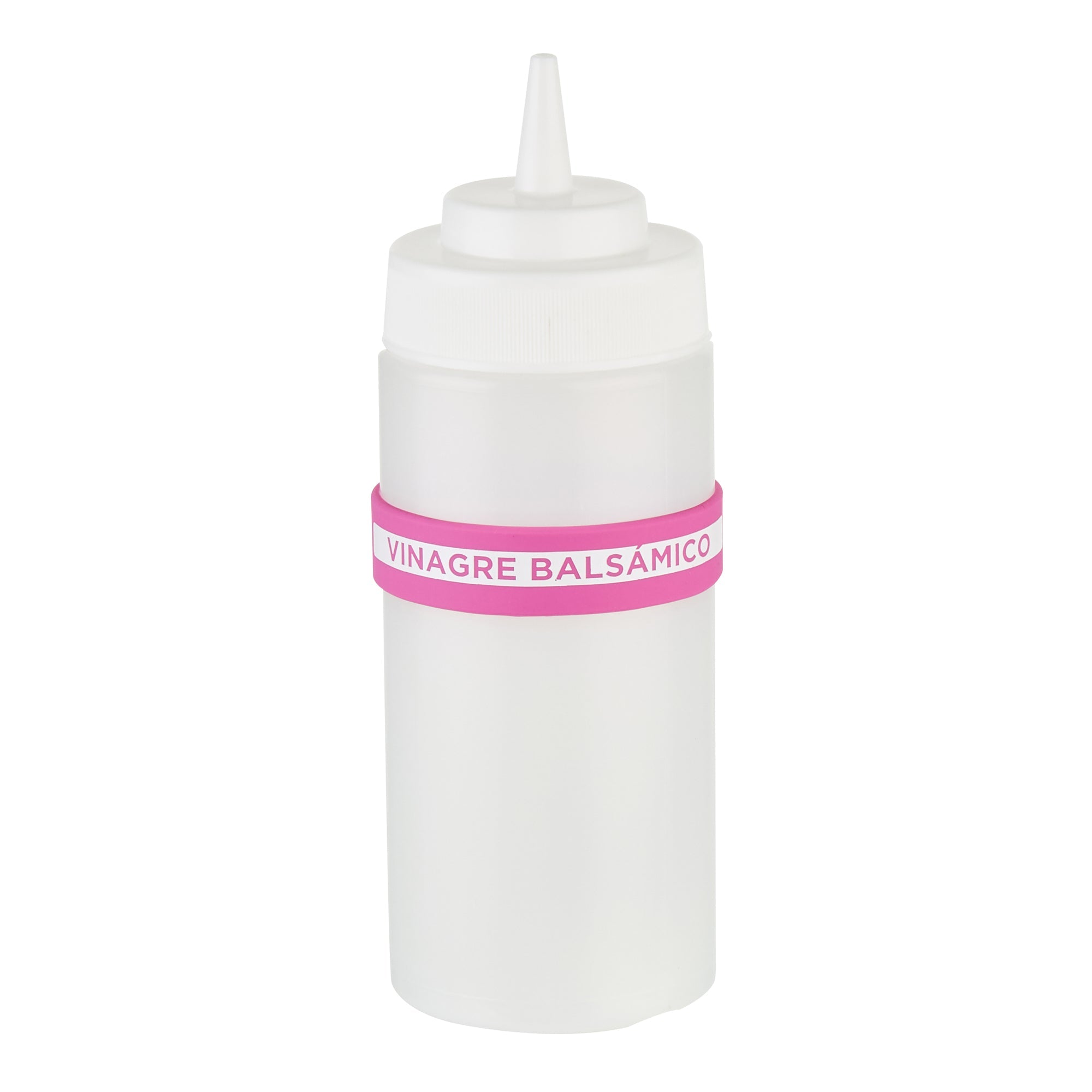 First In First Out Purple Silicone Balsamic Vinegar Label Band - Fits 16, 20 and 24 oz Squeeze Bottles - 10 count box
