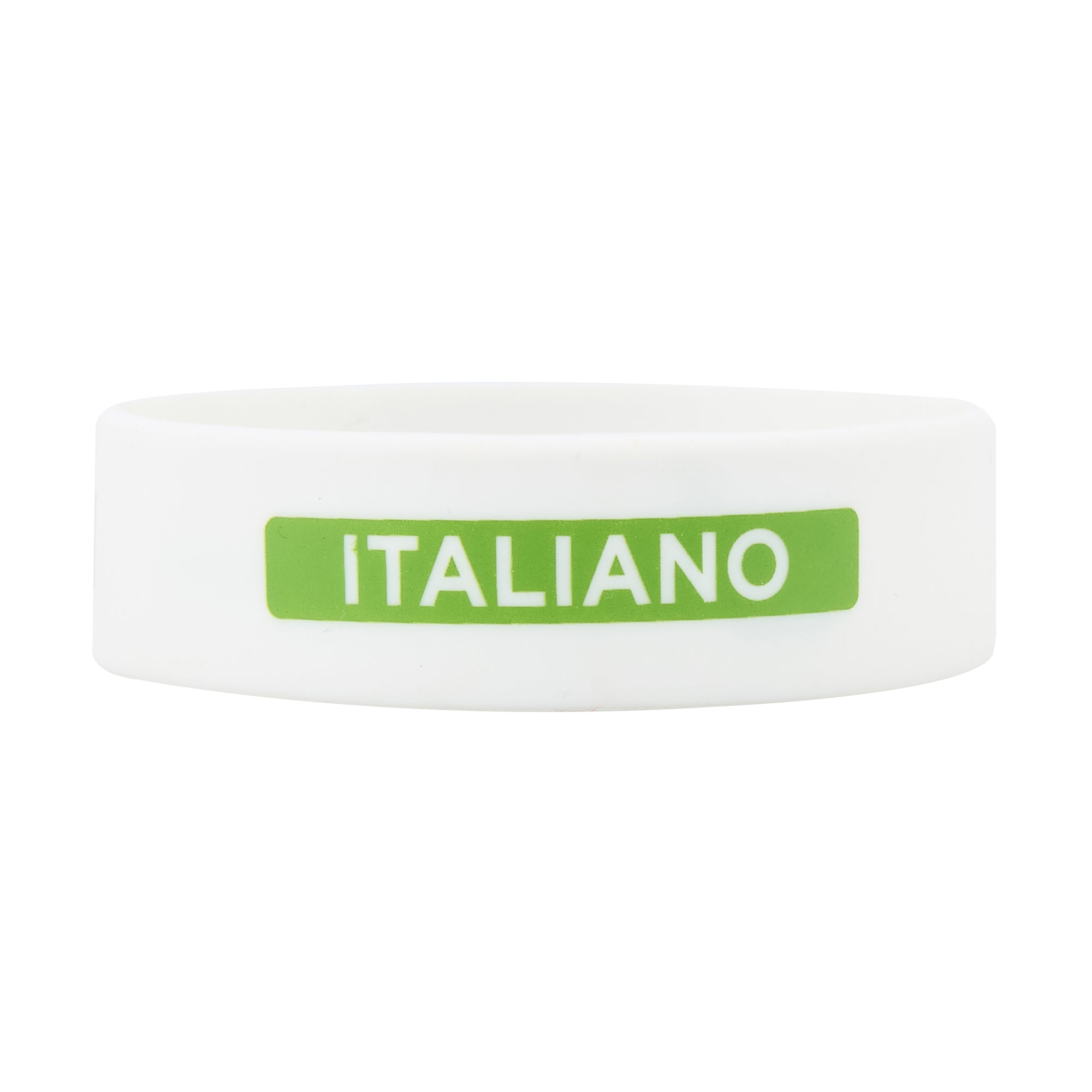 First In First Out White Silicone Italian Label Band - Fits 16, 20 and 24 oz Squeeze Bottles - 10 count box