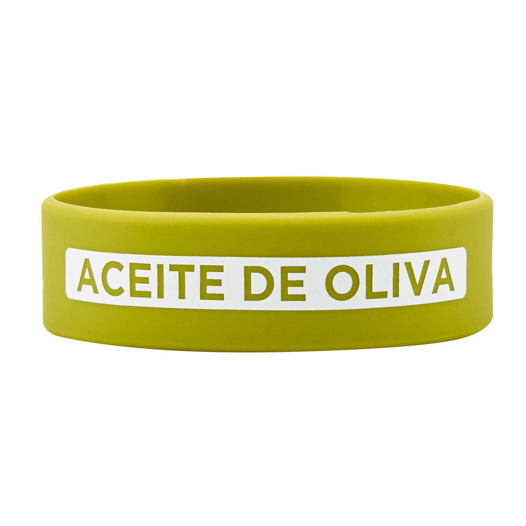 First In First Out Green Silicone Olive Oil Label Band - Fits 16, 20 and 24 oz Squeeze Bottles - 1 count box