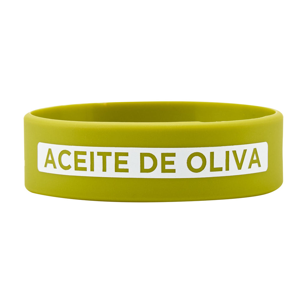 First In First Out Green Silicone Olive Oil Label Band - Fits 16, 20 and 24 oz Squeeze Bottles - 10 count box
