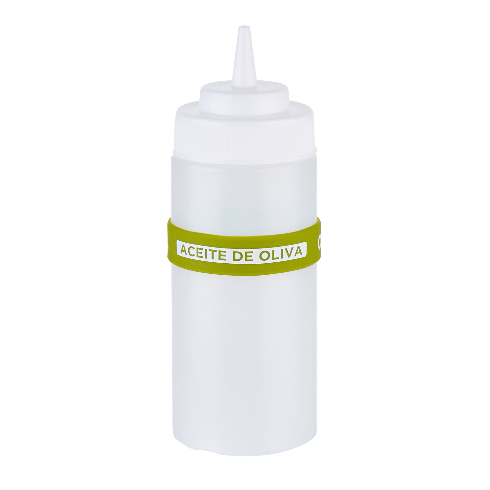 First In First Out Green Silicone Olive Oil Label Band - Fits 16, 20 and 24 oz Squeeze Bottles - 10 count box
