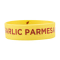 First In First Out Yellow Silicone Garlic Parmesan Label Band - Fits 16, 20 and 24 oz Squeeze Bottles - 1 count box