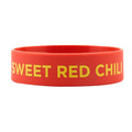 First In First Out Red Silicone Sweet Red Chili Label Band - Fits 16, 20 and 24 oz Squeeze Bottles - 1 count box