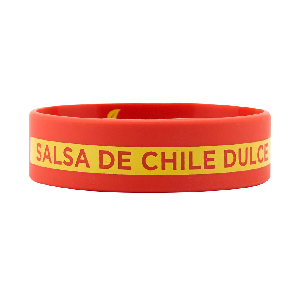 First In First Out Red Silicone Sweet Red Chili Label Band - Fits 16, 20 and 24 oz Squeeze Bottles - 1 count box