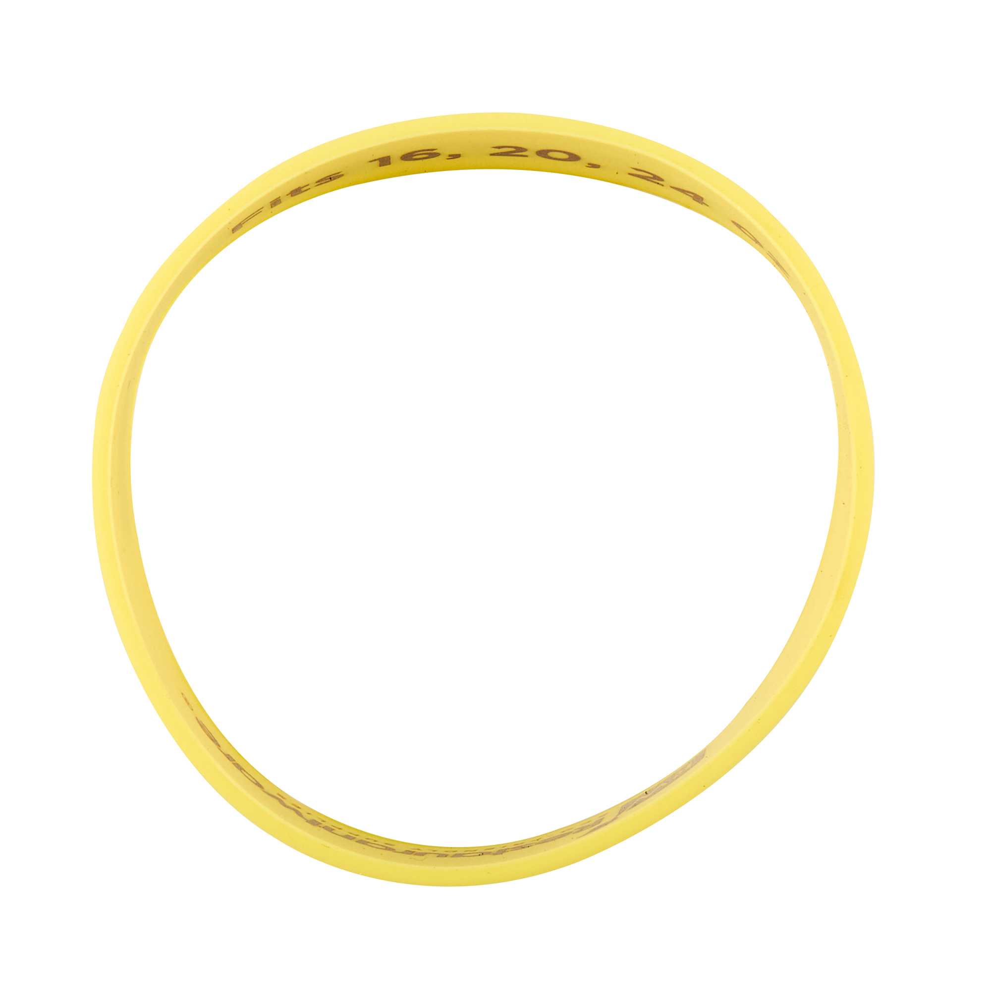 First In First Out Yellow Silicone Canola Oil Label Band - Fits 16, 20 and 24 oz Squeeze Bottles - 1 count box