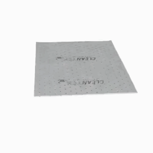 Clean Tek Professional Gray Universal Sorbent Pad - Medium Weight, Perforated - 15" x 19" - 100 count box