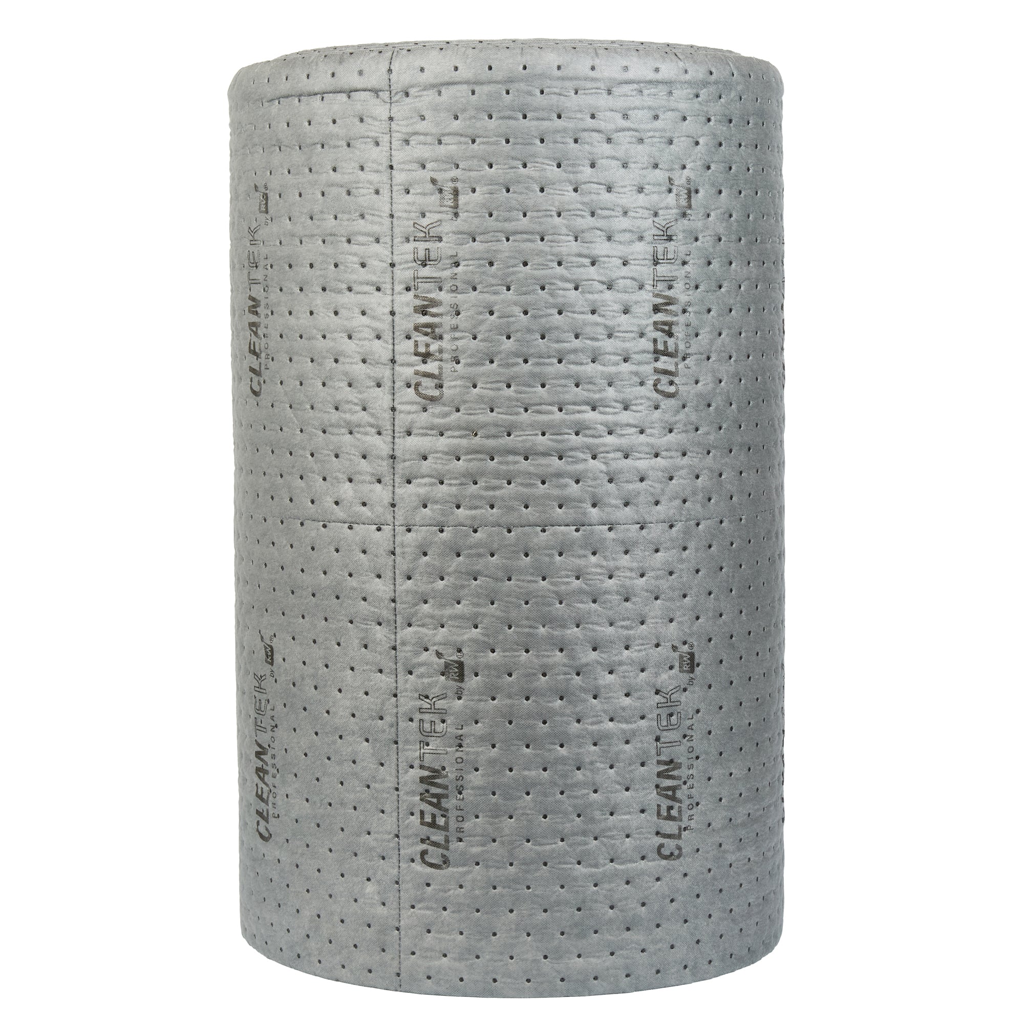 Clean Tek Professional Gray Universal Sorbent Roll - Heavy Weight, Perforated - 150' x 30" - 1 count box