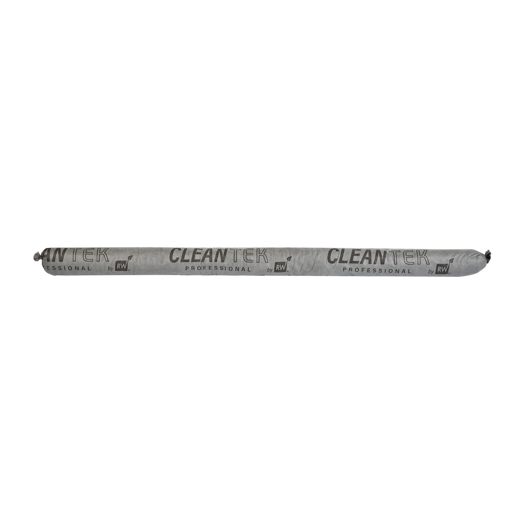Clean Tek Professional Gray Universal Sorbent Sock - Heavy Duty - 4' x 3" - 20 count box