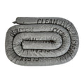 Clean Tek Professional Gray Universal Sorbent Sock - Heavy Duty - 12' x 3" - 1 count box