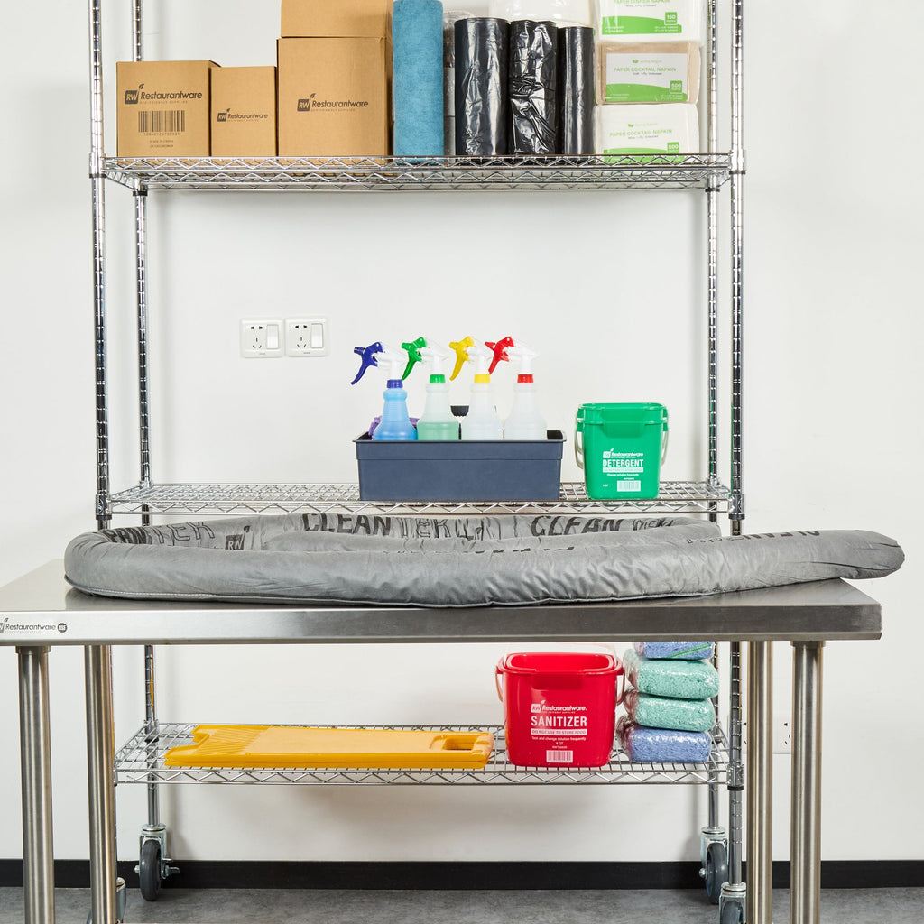 Clean Tek Professional Gray Universal Sorbent Sock - Heavy Duty - 12' x 3" - 1 count box