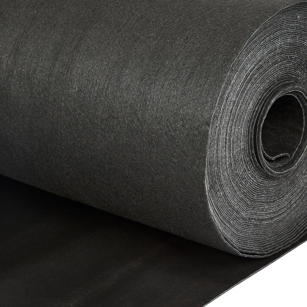 Clean Tek Professional Gray Universal Sorbent Mat - Barrier Spill - 98 1/2' x 35 3/4" - 1 count box