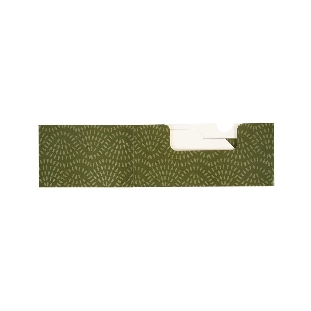 Cater Tek Rectangle Green Paper Burger Tray - with Cover and Divider - 8 1/4" x 5 3/4" x 3 3/4" - 100 count box