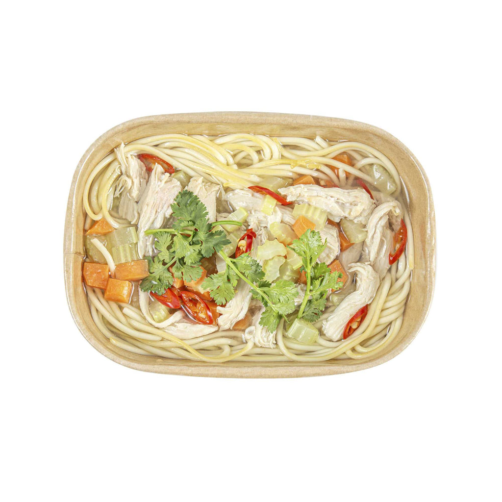 Heat Tek 34 oz Oval Kraft Paper Serving Container - Oven-Safe - 6 3/4" x 4 3/4" x 3" - 25 count box