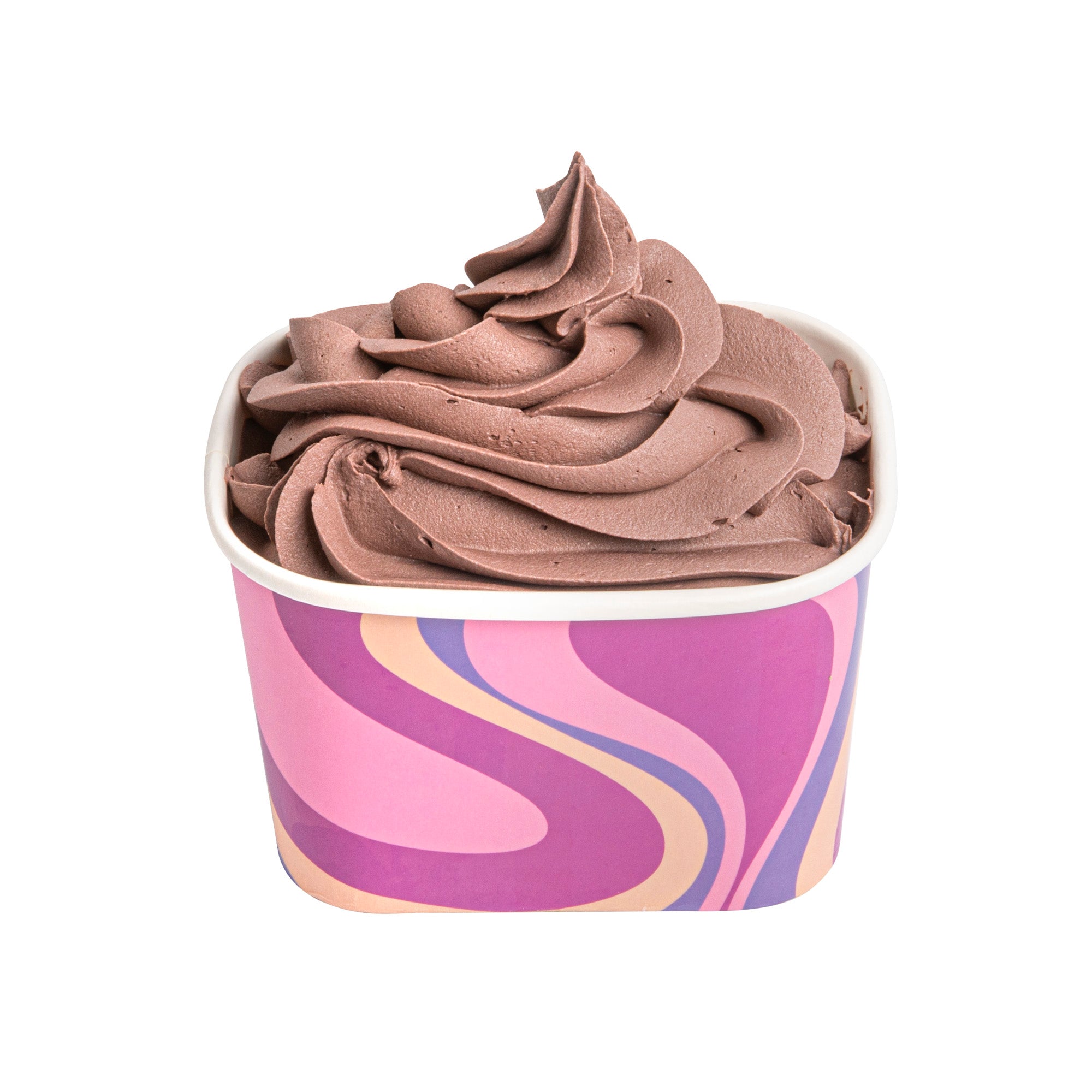 Coppetta 12 oz Square Midnight Groove Paper To Go Cup - 4 1/4" x 3 1/4" x 2 3/4" - 200 count box