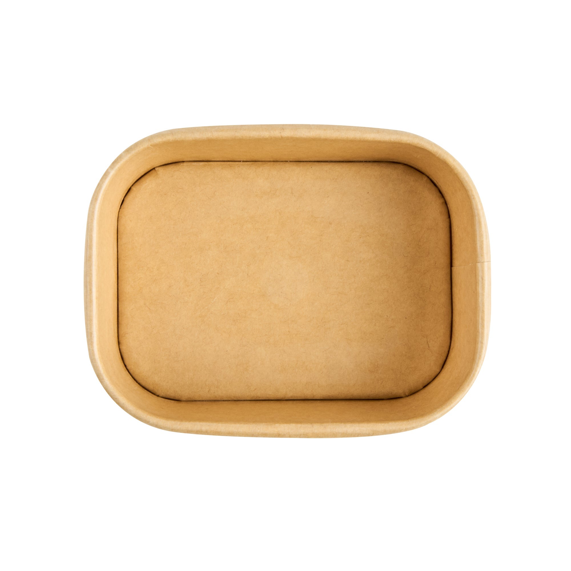 Coppetta 7 oz Square Kraft Paper To Go Cup - 4 1/4" x 3 1/4" x 1 3/4" - 200 count box