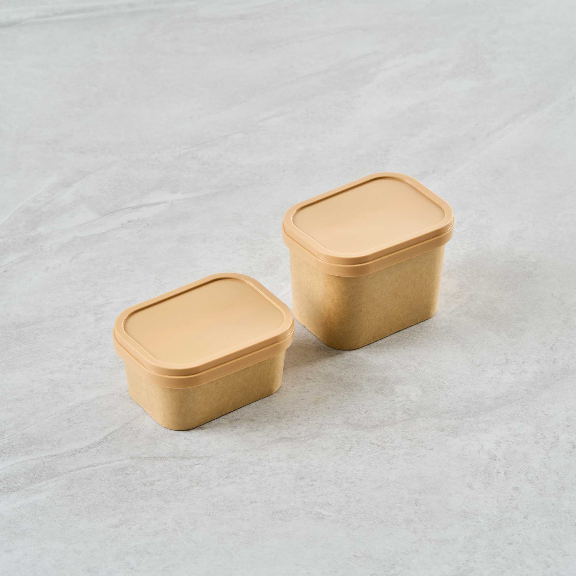 Coppetta Square Brown Plastic Lid - Fits 7 and 12 oz To Go Cups, with Spoon - 200 count box
