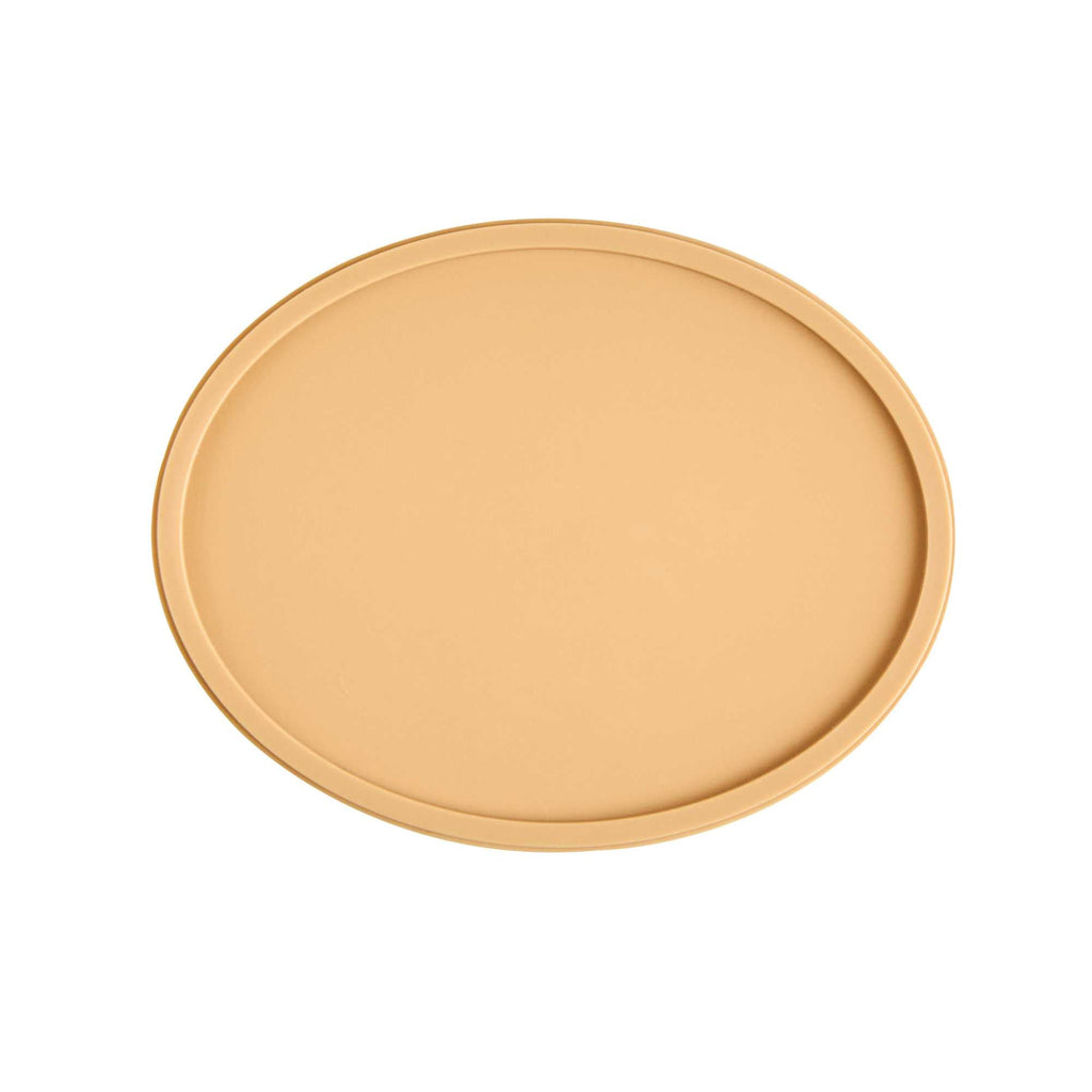 Coppetta Oval Brown Plastic Lid - Fits 12 oz To Go Cup, with Spoon - 200 count box