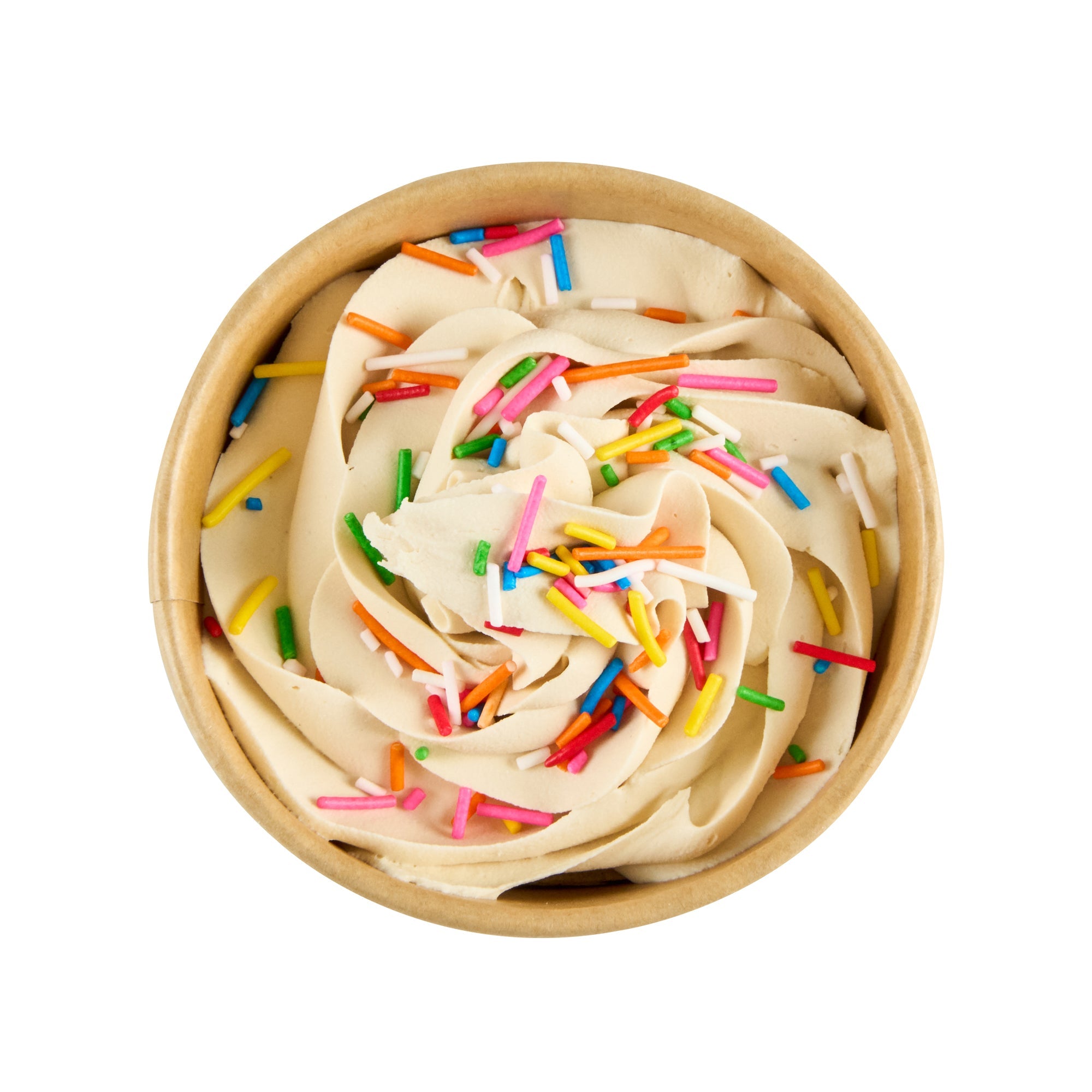 Coppetta 12 oz Round Kraft Paper To Go Cup - with Square Bottom - 3 3/4" x 3 3/4" x 2 3/4" - 200 count box