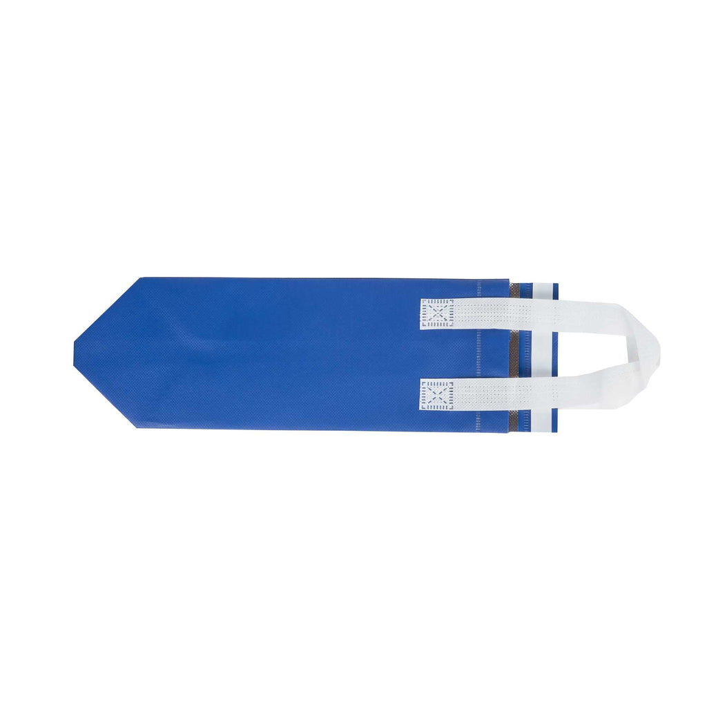 Bag Tek Blue Insulated Take Out Bag - Tamper-Evident - 4 3/4" x 4" x 11" - 25 count box