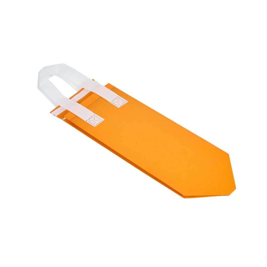 Bag Tek Orange Insulated Take Out Bag - Tamper-Evident - 4 3/4" x 4" x 11" - 25 count box