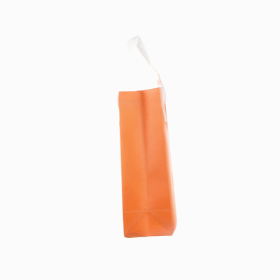 Bag Tek Orange Insulated Take Out Bag - Tamper-Evident - 4 3/4" x 4" x 11" - 25 count box
