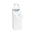 Bag Tek White Insulated Take Out Bag - Tamper-Evident - 4 3/4" x 4" x 11" - 100 count box