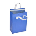 Bag Tek Blue Insulated Take Out Bag - Tamper-Evident - 8 1/4" x 4 1/4" x 10 3/4" - 25 count box