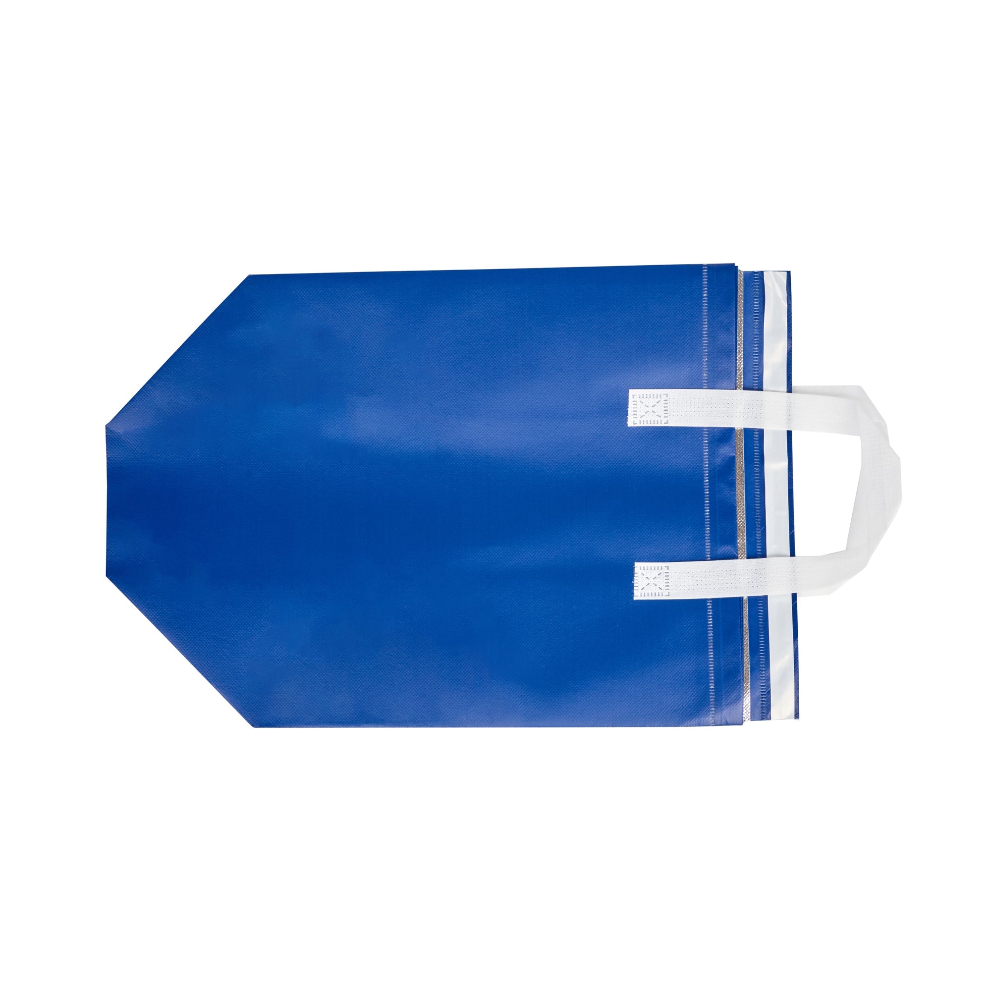 Bag Tek Blue Insulated Take Out Bag - Tamper-Evident - 11 3/4" x 7 3/4" x 12 1/2" - 100 count box