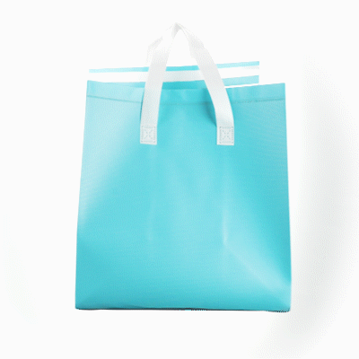 Bag Tek Teal Insulated Take Out Bag - Tamper-Evident - 11 3/4" x 7 3/4" x 12 1/2" - 25 count box