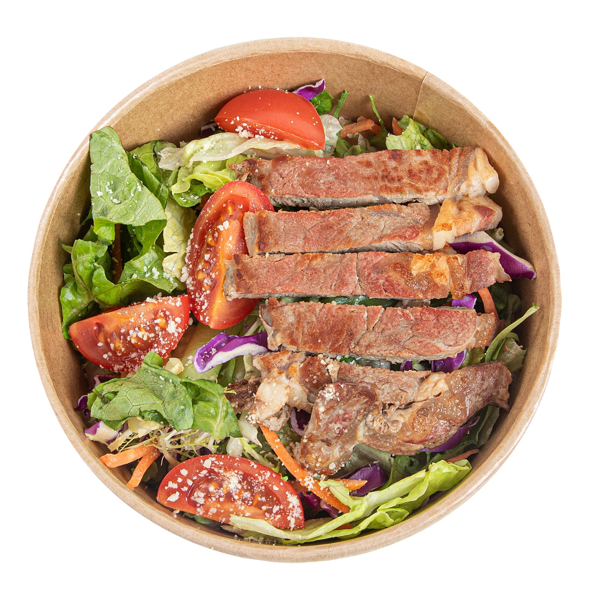 Sustain 17 oz Round Kraft Paper Take Out Container - Compostable - 5 3/4" x 5 3/4" x 2" - 50 count box