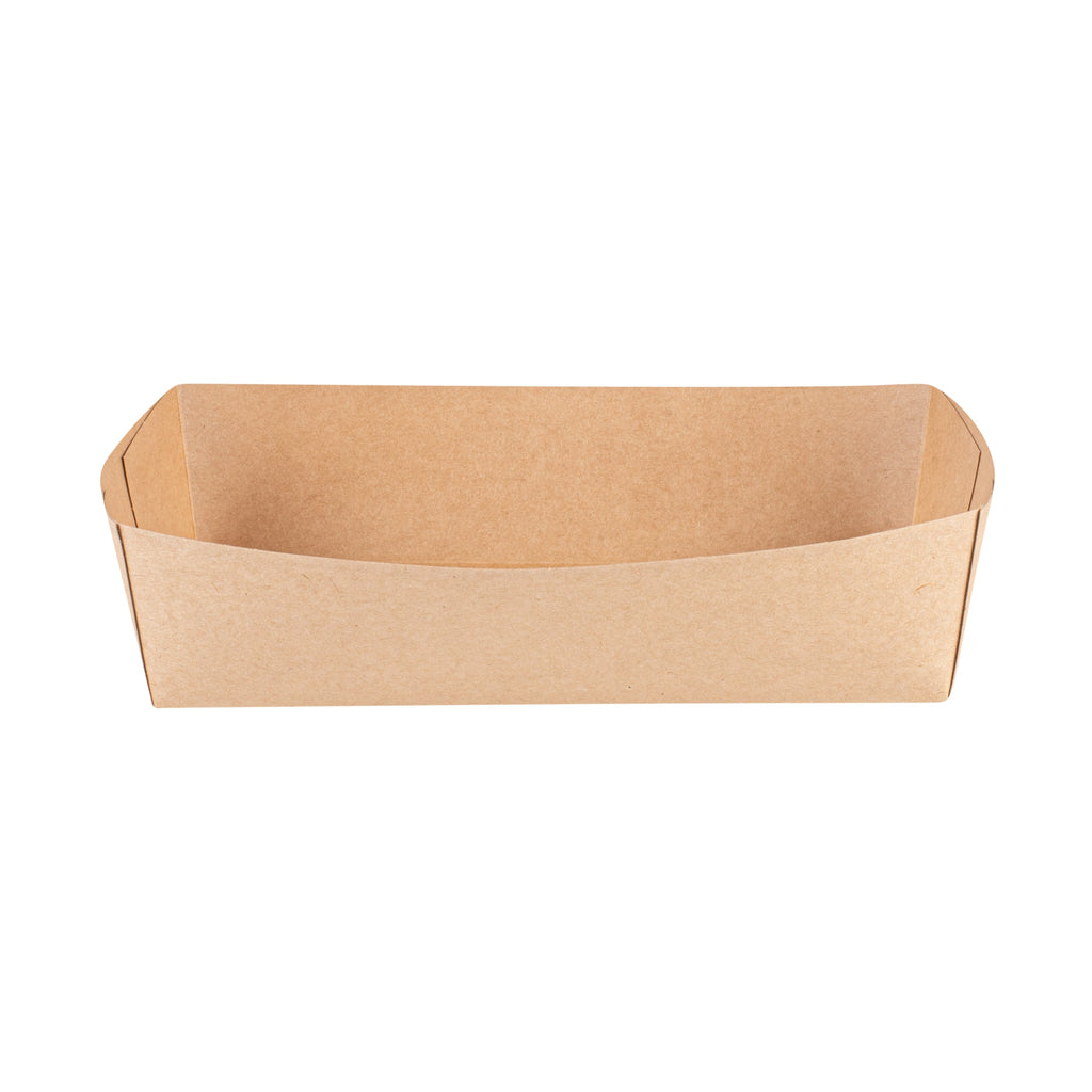 Cater Tek Kraft Paper Insert - Fits Rectangle Catering Box - 10 3/4'' x 7 1/4'' x 2 1/4'' - 10 count box