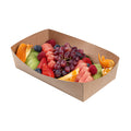 Cater Tek Kraft Paper Insert - Fits Rectangle Catering Box - 10 3/4'' x 7 1/4'' x 2 1/4'' - 100 count box