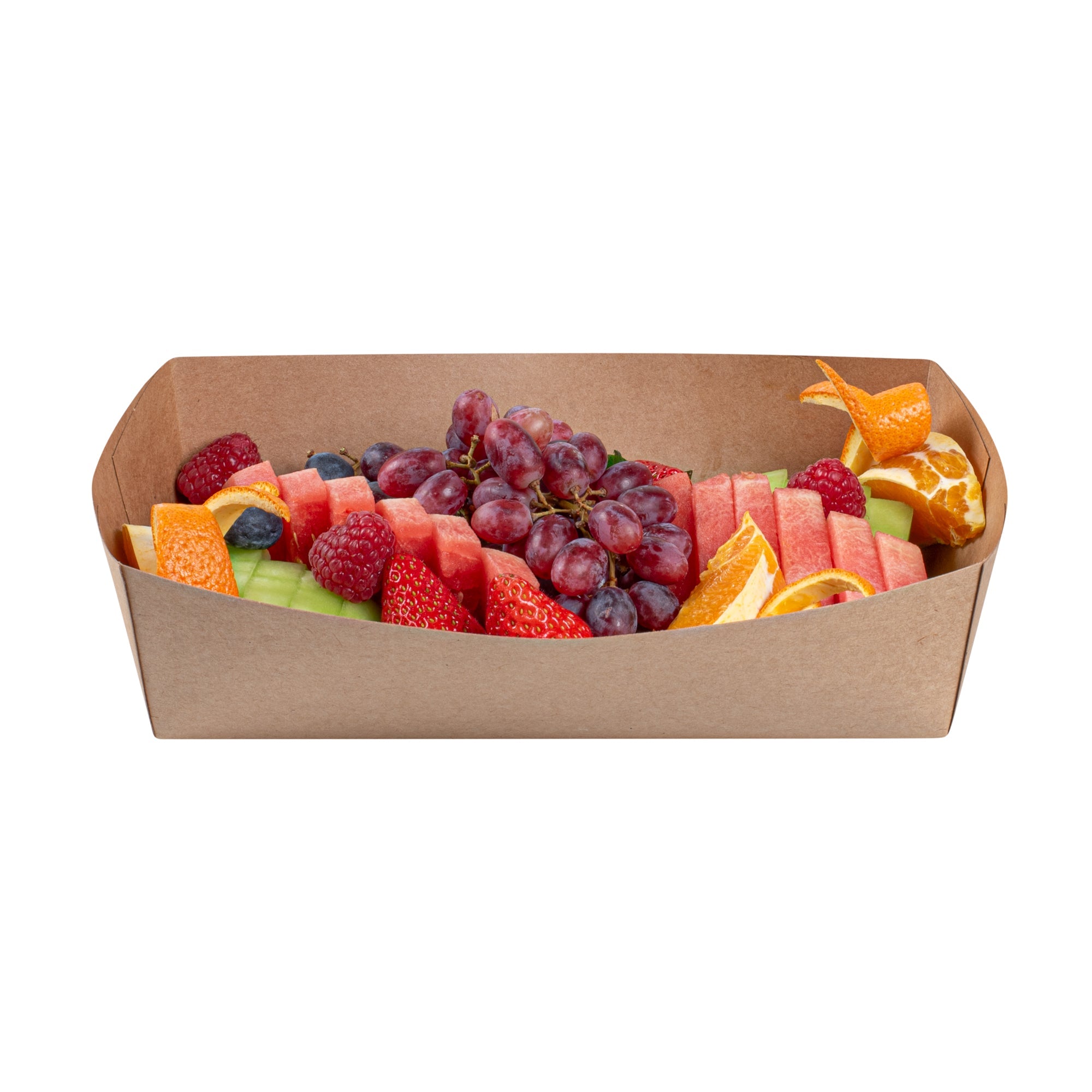 Cater Tek Kraft Paper Insert - Fits Rectangle Catering Box - 10 3/4'' x 7 1/4'' x 2 1/4'' - 100 count box