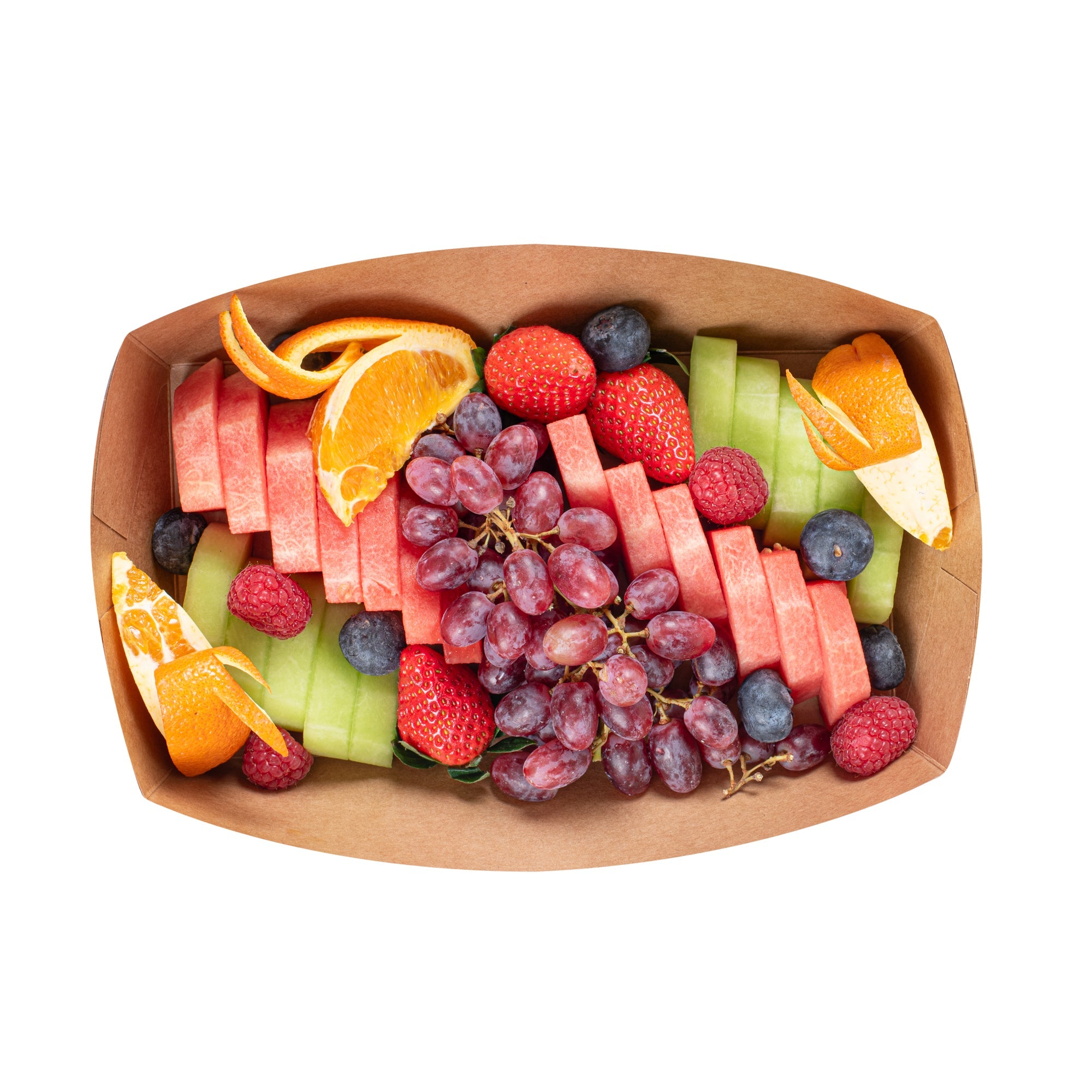 Cater Tek Kraft Paper Insert - Fits Rectangle Catering Box - 10 3/4'' x 7 1/4'' x 2 1/4'' - 100 count box