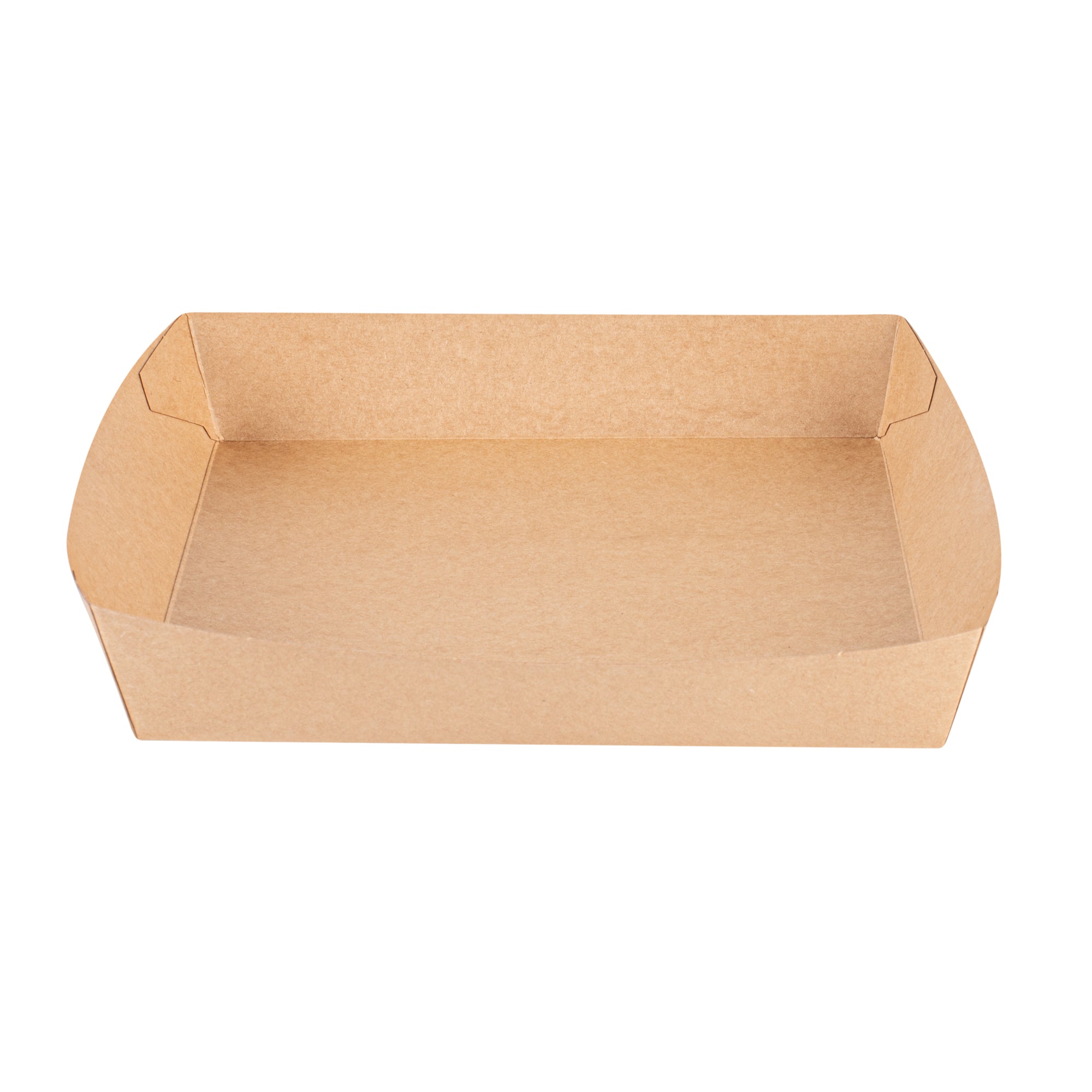 Cater Tek Kraft Paper Insert - Fits Square Catering Box - 9 3/4" x 9 3/4'' x 1 1/2'' - 100 count box