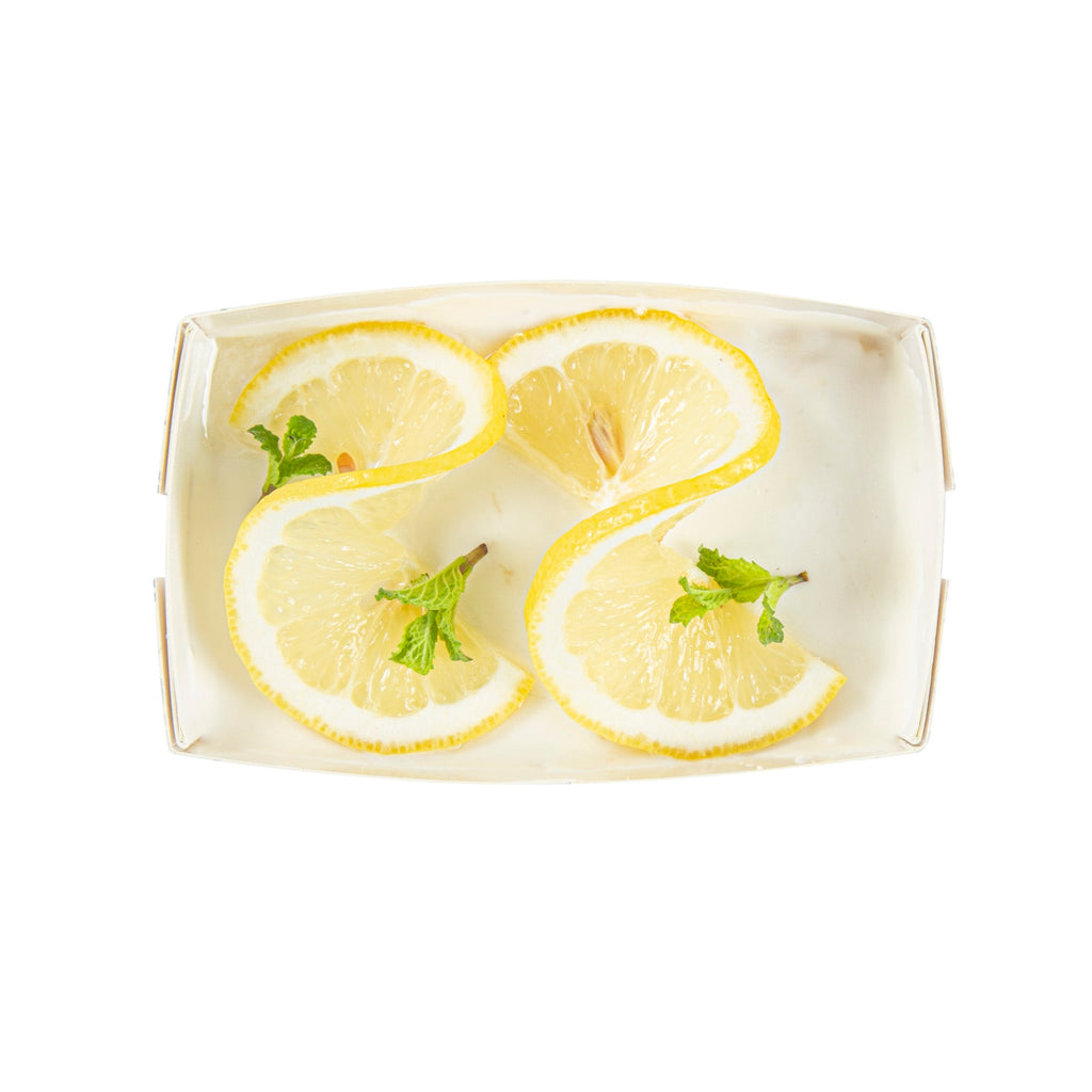 Bake Tek 9 oz Beige Vintage Floral Paper Mini Baking Loaf Pan - Greaseproof - 4" x 2 1/4" x 2" - 100 count box